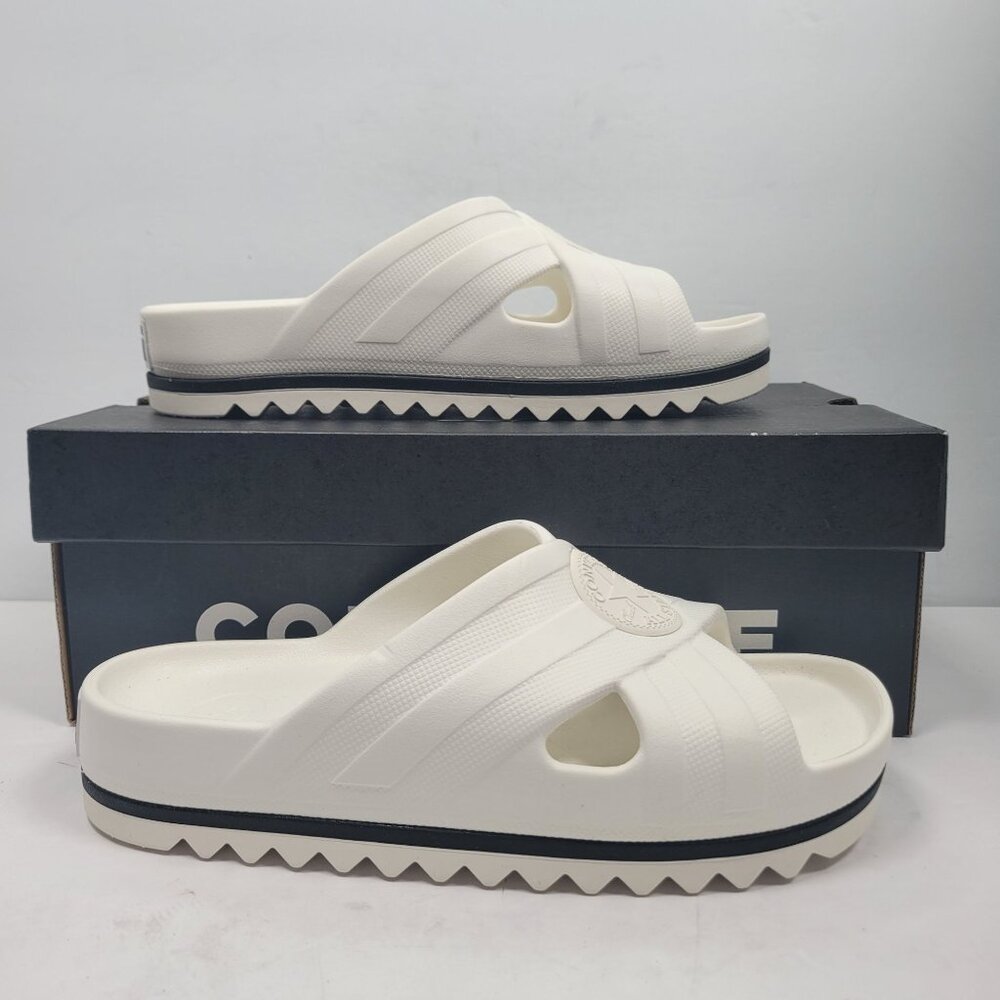 Converse All Star Unisex White Slide Sandals US Size Men's 7 Wo's 8 NWB